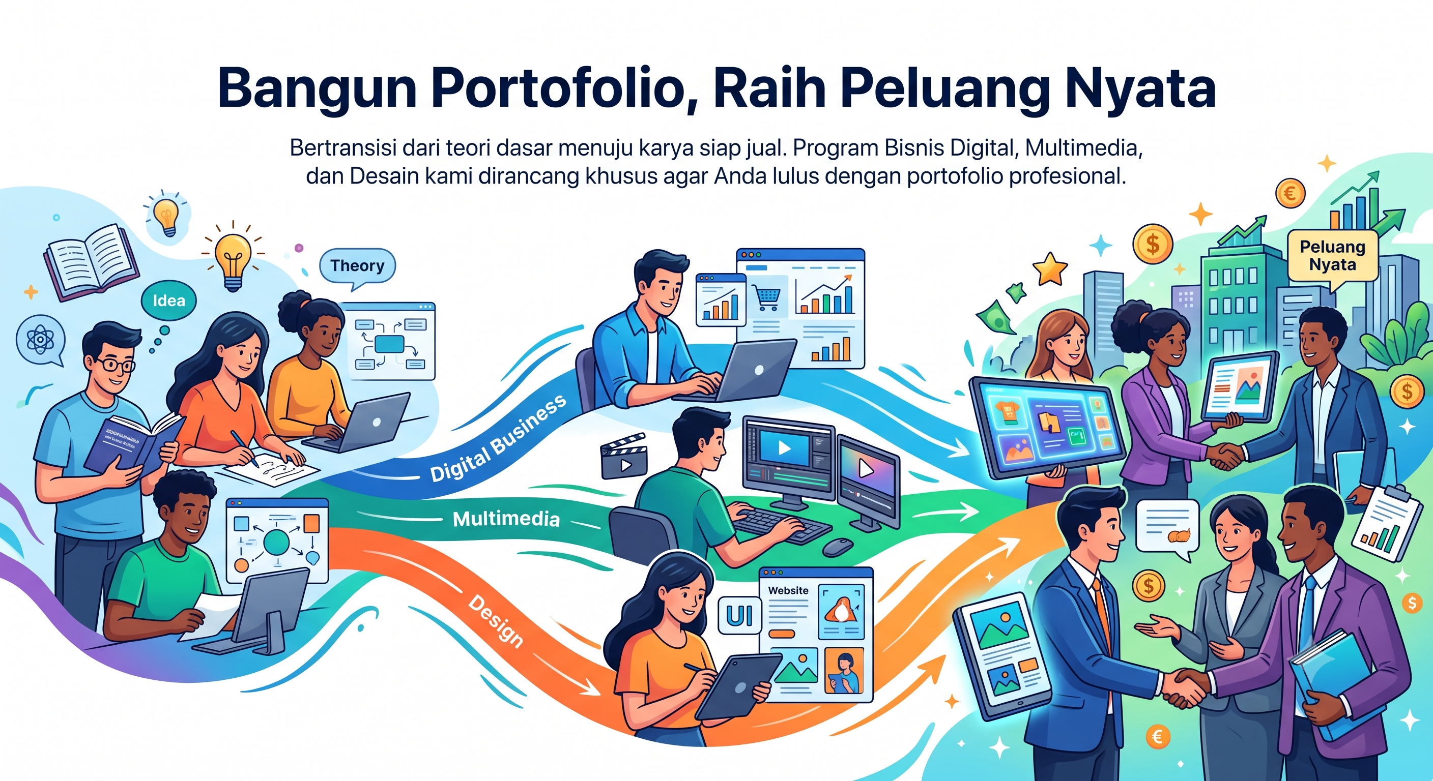 Bangun Portofolio, Raih Peluang Nyata